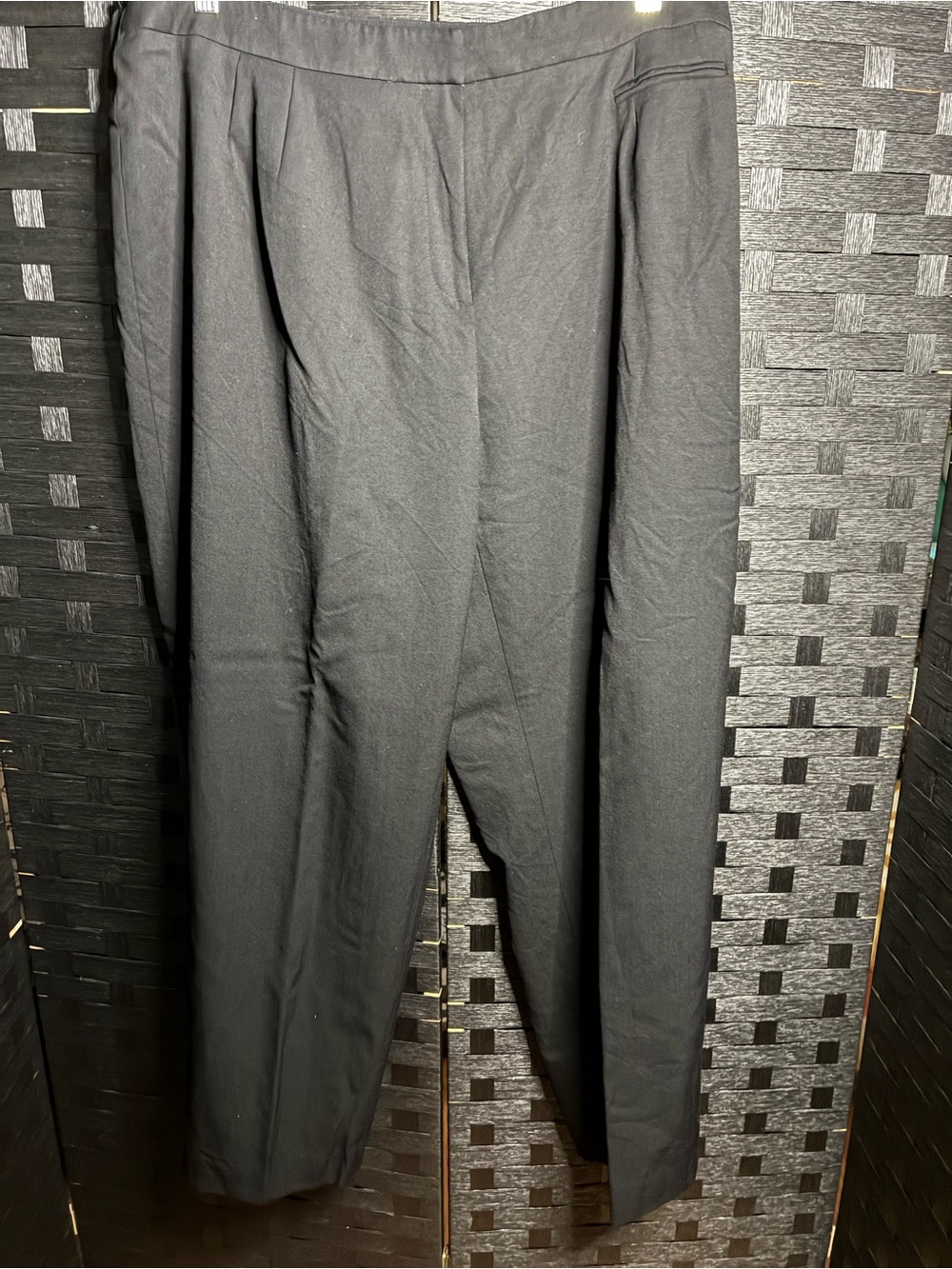 Talbots Black Wool Women's Dress Pants - Straight Leg
